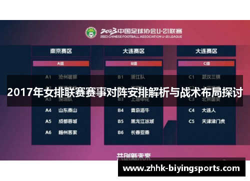 2017年女排联赛赛事对阵安排解析与战术布局探讨