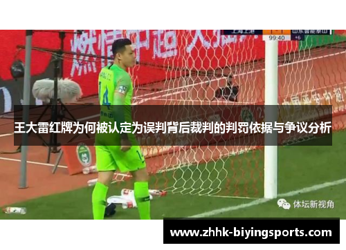王大雷红牌为何被认定为误判背后裁判的判罚依据与争议分析